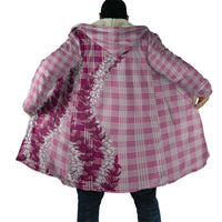 Pink Hawaii Palaka Cloak Hawaiian Honohono Lei