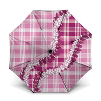 Pink Hawaii Palaka Umbrella Hawaiian Honohono Lei