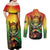 Vanuatu July 30th 1980 Couples Matching Off Shoulder Maxi Dress and Long Sleeve Button Shirt Happy Independence Day - Polynesian Pride