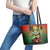 Vanuatu July 30th 1980 Leather Tote Bag Happy Independence Day - Polynesian Pride