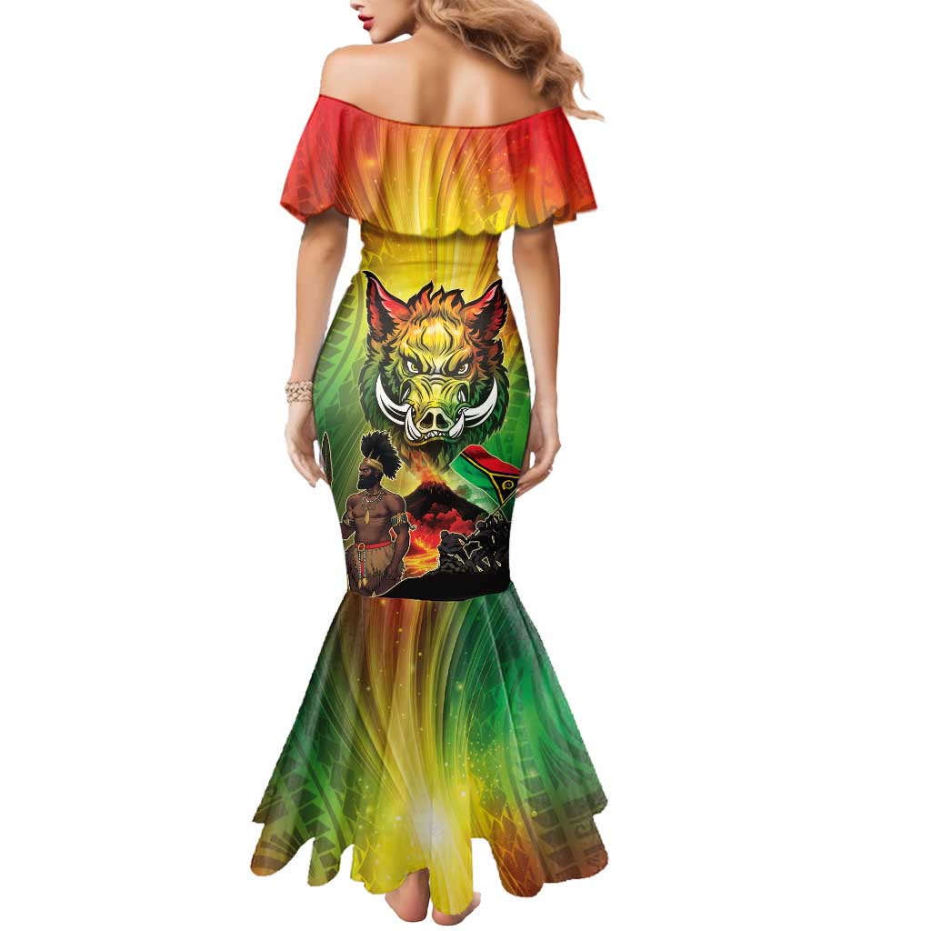 Vanuatu July 30th 1980 Mermaid Dress Happy Independence Day LT05 - Polynesian Pride