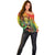 Vanuatu July 30th 1980 Off Shoulder Sweater Happy Independence Day - Polynesian Pride