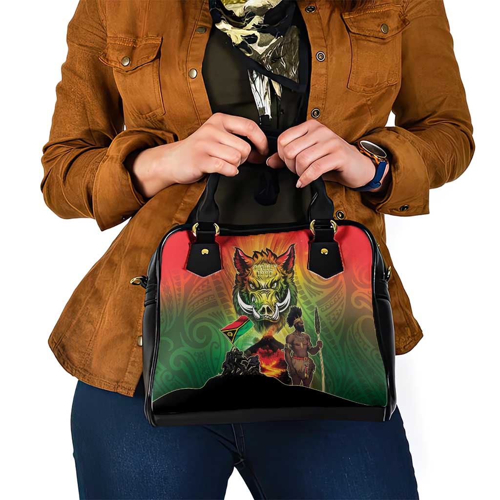 Vanuatu July 30th 1980 Shoulder Handbag Happy Independence Day - Polynesian Pride