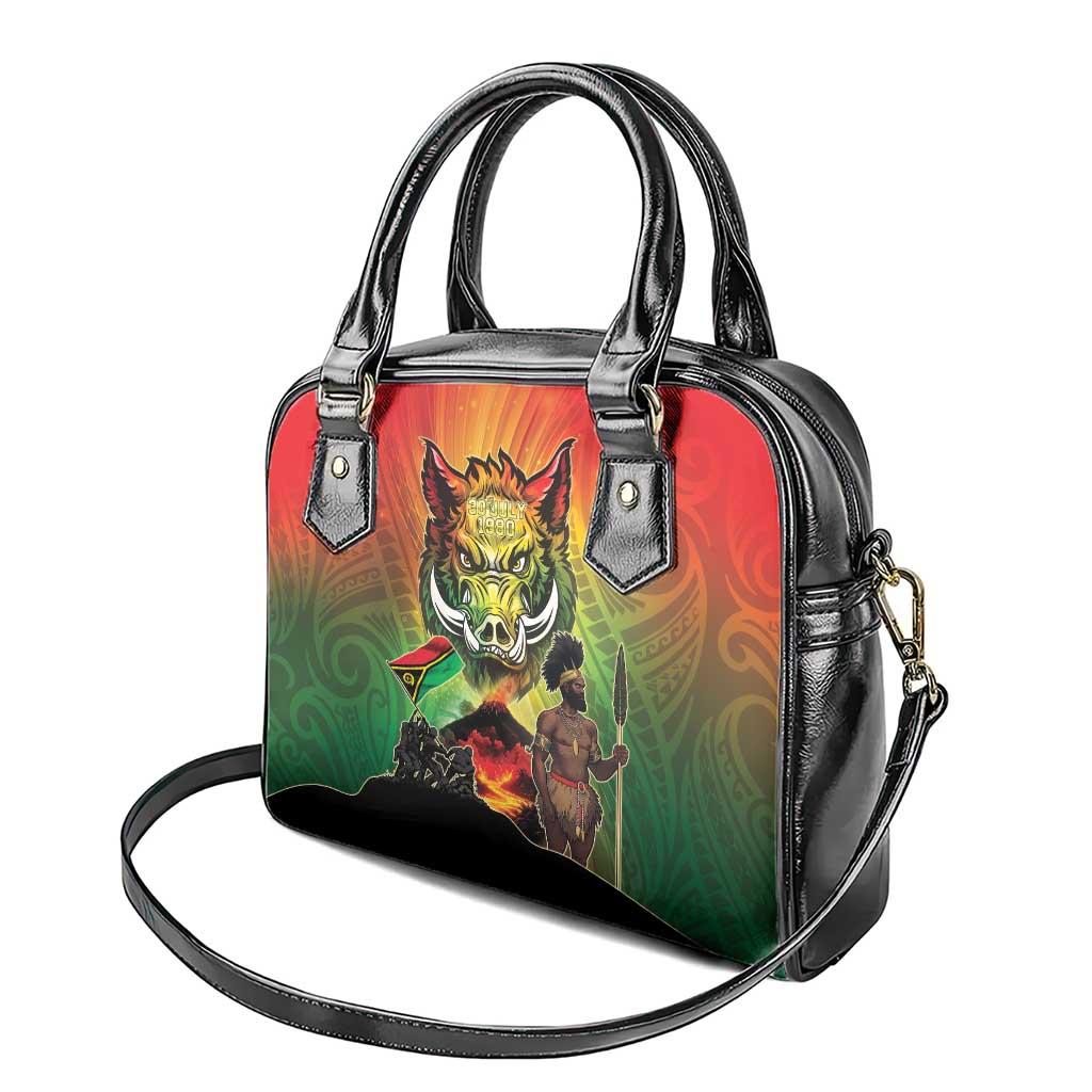 Vanuatu July 30th 1980 Shoulder Handbag Happy Independence Day - Polynesian Pride