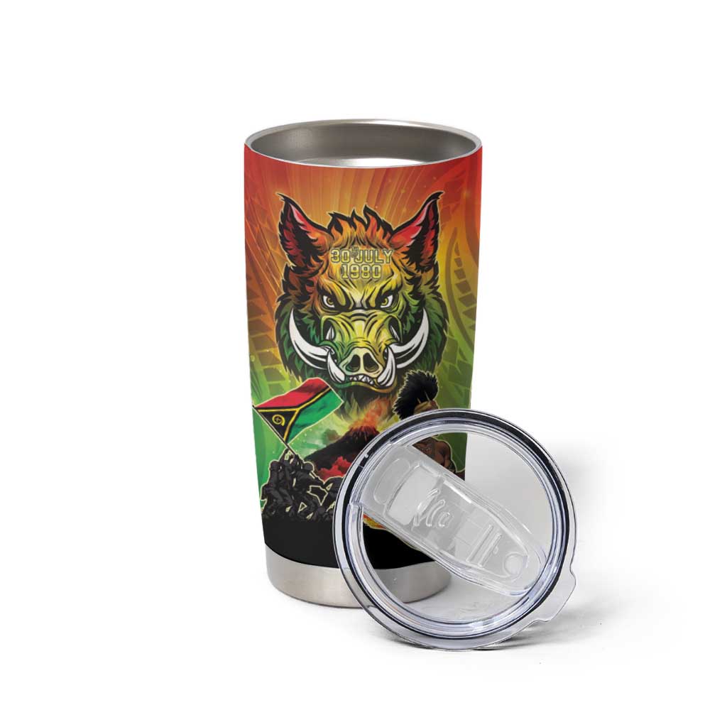 Vanuatu July 30th 1980 Tumbler Cup Happy Independence Day - Polynesian Pride