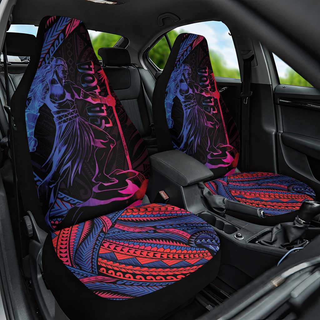 Samoan Pride Car Seat Cover The Tui Manua - Polynesian Pride