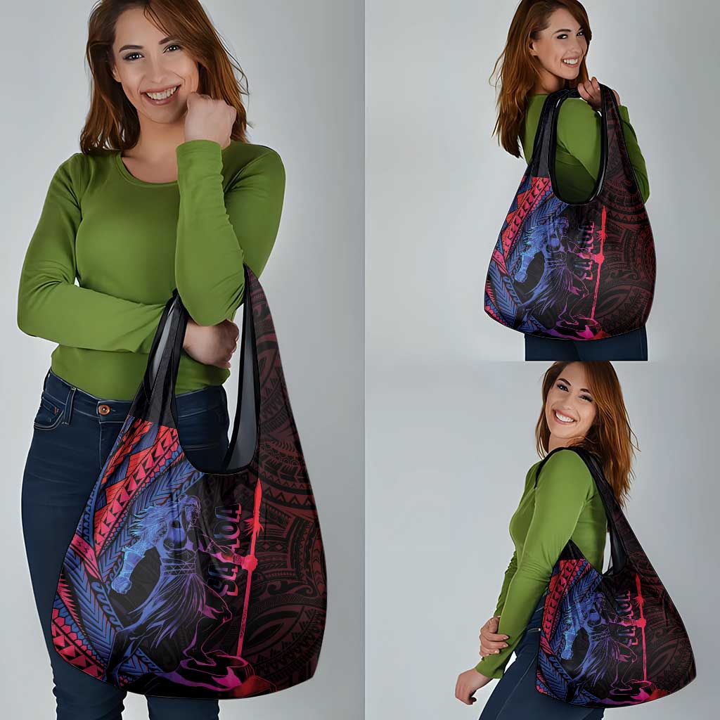 Samoan Pride Grocery Bag The Tui Manua - Polynesian Pride