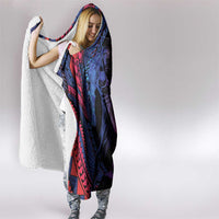 Samoan Pride Hooded Blanket The Tui Manua - Polynesian Pride