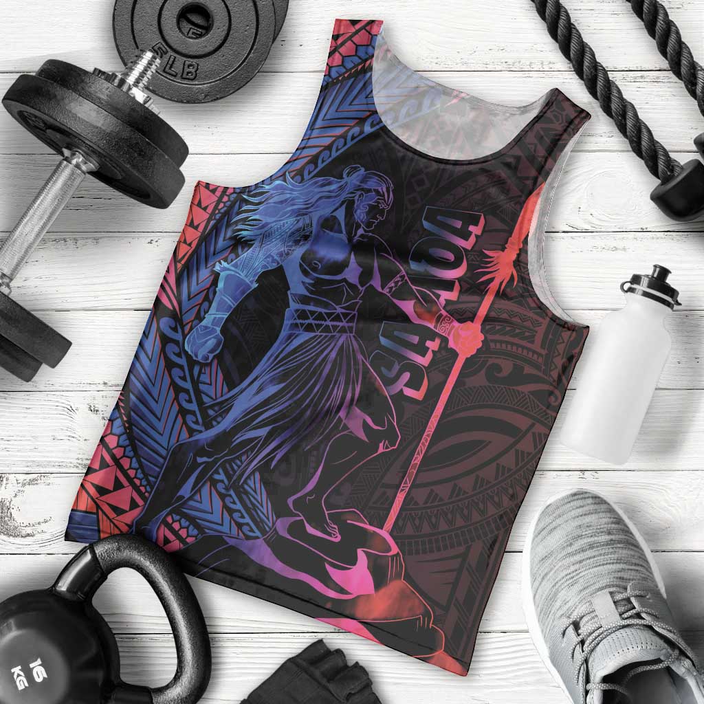 Samoan Pride Men Tank Top The Tui Manua - Polynesian Pride