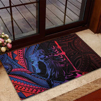 Samoan Pride Rubber Doormat The Tui Manua - Polynesian Pride