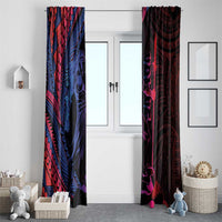 Samoan Pride Window Curtain The Tui Manua - Polynesian Pride