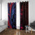 Samoan Pride Window Curtain The Tui Manua - Polynesian Pride