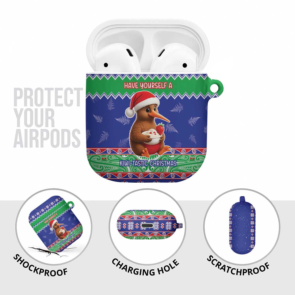 New Zealand Christmas AirPods Case Have Yourself A Kiwi-tastic Christmas - Polynesian Pride