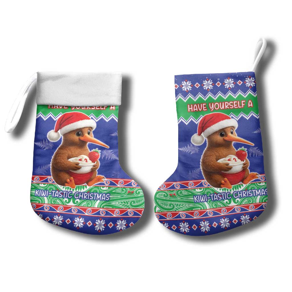 New Zealand Christmas Stocking Have Yourself A Kiwi-tastic Christmas - Polynesian Pride