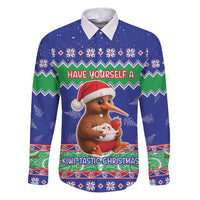 New Zealand Christmas Family Matching Puletasi and Hawaiian Shirt Have Yourself A Kiwi-tastic Christmas - Polynesian Pride
