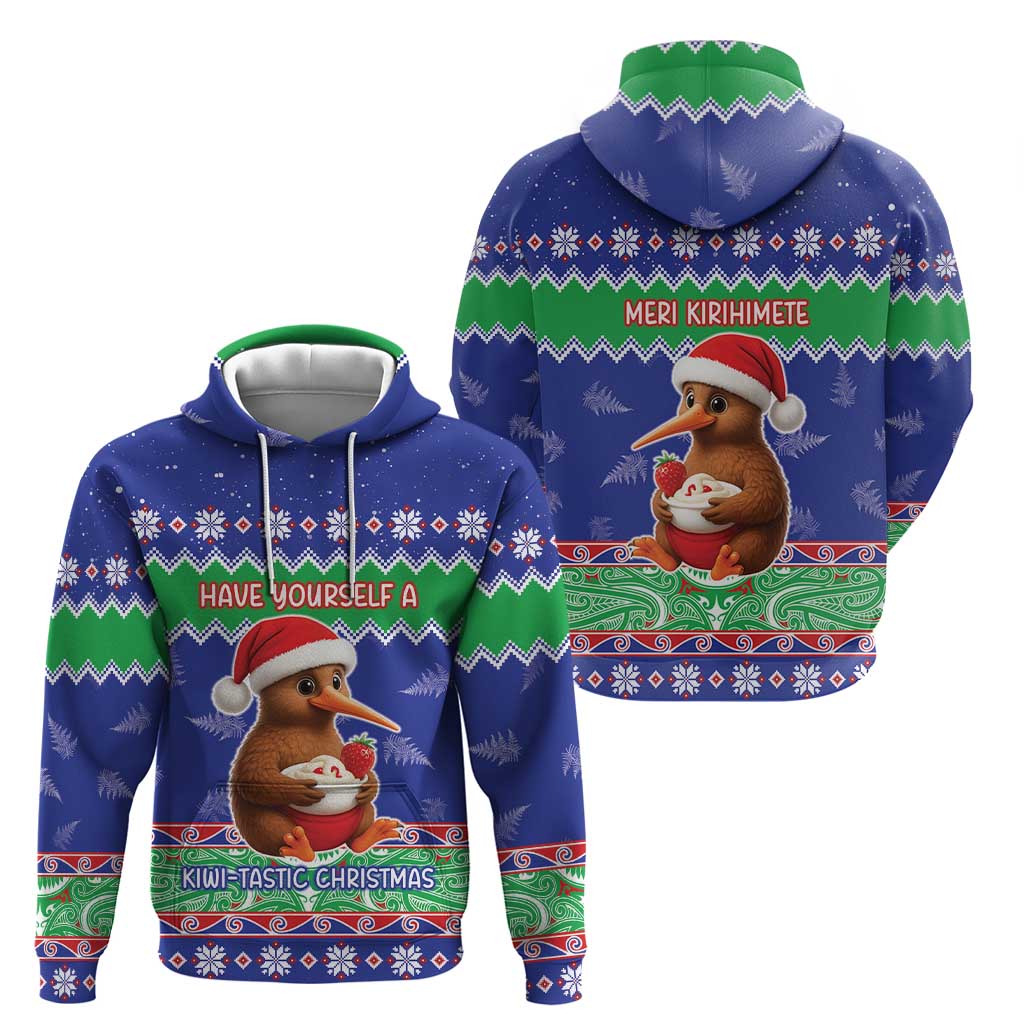 New Zealand Christmas Hoodie Have Yourself A Kiwi-tastic Christmas - Polynesian Pride