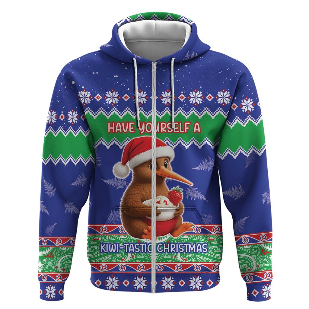 New Zealand Christmas Hoodie Have Yourself A Kiwi-tastic Christmas - Polynesian Pride