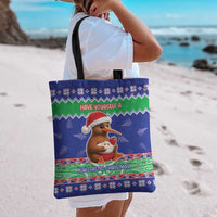 New Zealand Christmas Tote Bag Have Yourself A Kiwi-tastic Christmas - Polynesian Pride