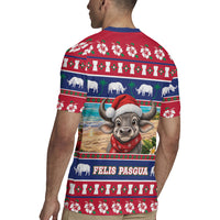 Guam Christmas Rugby Jersey Felis Pasgua Carabao Santa LT05 - Polynesian Pride