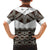 New Zealand Aotearoa Family Matching Off Shoulder Maxi Dress and Hawaiian Shirt Taniko Art Simple Style LT05 - Polynesian Pride
