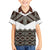 New Zealand Aotearoa Family Matching Off Shoulder Maxi Dress and Hawaiian Shirt Taniko Art Simple Style LT05 Son's Shirt Brown - Polynesian Pride