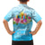 Universal Human Rights Month Family Matching Off Shoulder Maxi Dress and Hawaiian Shirt Polynesian Style LT05 - Polynesian Pride