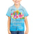 Universal Human Rights Month Family Matching Off Shoulder Maxi Dress and Hawaiian Shirt Polynesian Style LT05 Son's Shirt Blue - Polynesian Pride