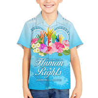 Universal Human Rights Month Hawaiian Shirt Polynesian Style LT05 - Polynesian Pride