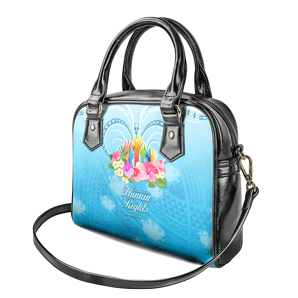 Universal Human Rights Month Shoulder Handbag Polynesian Style LT05 - Polynesian Pride
