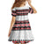 New Zealand Aotearoa Family Matching Off Shoulder Maxi Dress and Hawaiian Shirt With Kowhaiwhai Pattern Red Version LT05 - Polynesian Pride