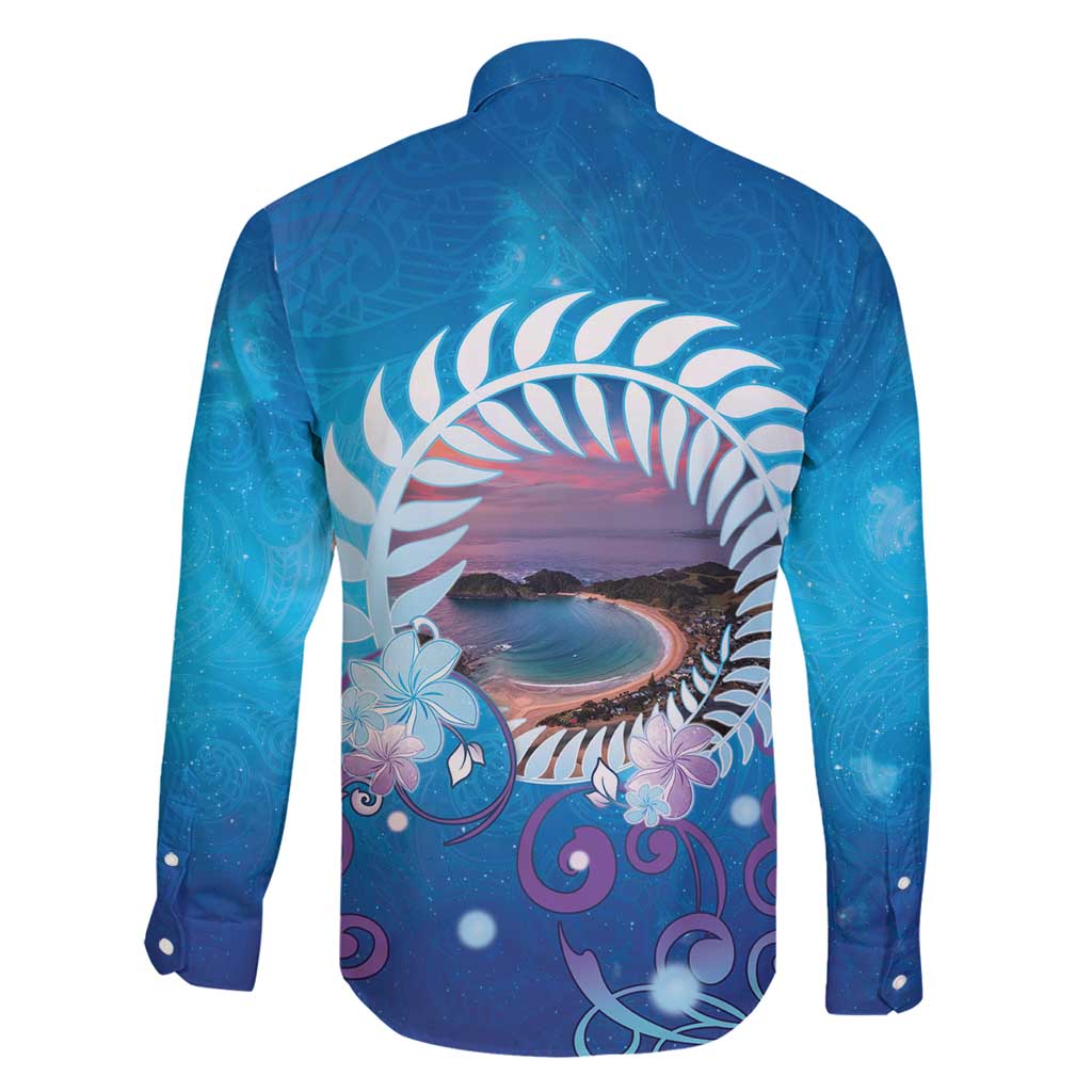 New Zealand Matapouri Beach Landscape Family Matching Puletasi and Hawaiian Shirt LT05 - Polynesian Pride