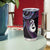 New Zealand Aotearoa Tumbler Cup Maori Manaia Paua Shell Glitter Purple