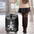 New Zealand Maori Taiaha Luggage Cover Tiki Warrior Black LT05 - Polynesian Pride