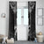 New Zealand Maori Taiaha Window Curtain Tiki Warrior Black LT05 - Polynesian Pride