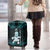 New Zealand Maori Taiaha Luggage Cover Tiki Warrior Paua Shell LT05 - Polynesian Pride