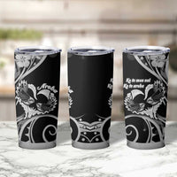 New Zealand Valentine Tumbler Cup Aroha Gray Piwakawaka
