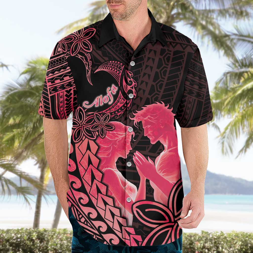 Alofa Samoa Valentine Red Hawaiian Shirt Love Is The Greatest Thing