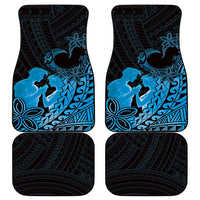 Alofa Samoa Valentine Blue Car Mats Love Is The Greatest Thing