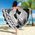 Alofa Samoa Valentine Black Beach Blanket Love Is The Greatest Thing