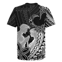 Alofa Samoa Valentine Black Rugby Jersey Love Is The Greatest Thing