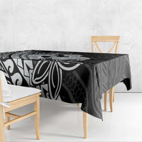 Alofa Samoa Valentine Black Tablecloth Love Is The Greatest Thing