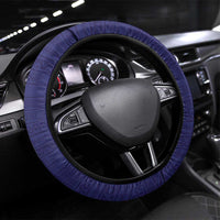 Tonga Queen Salote College Steering Wheel Cover 100 Years Anniversary Navy Color LT05 Universal Fit Navy - Polynesian Pride