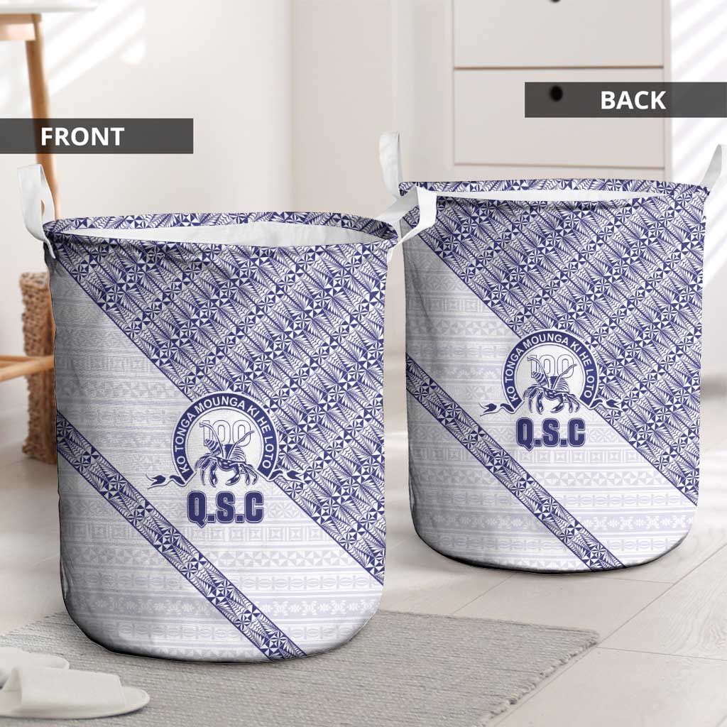 Tonga Queen Salote College Laundry Basket 100 Years Anniversary White Color