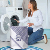 Tonga Queen Salote College Laundry Basket 100 Years Anniversary White Color
