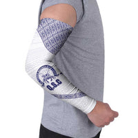 Tonga Queen Salote College Arm Sleeves 100 Years Anniversary White Color