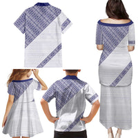 Tonga Queen Salote College Family Matching Puletasi and Hawaiian Shirt 100 Years Anniversary White Color LT05 - Polynesian Pride