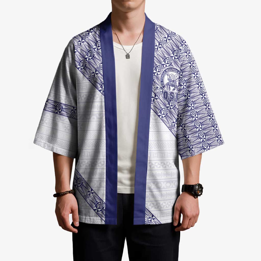 Tonga Queen Salote College Kimono 100 Years Anniversary White Color