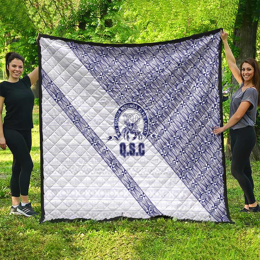 Tonga Queen Salote College Quilt 100 Years Anniversary White Color