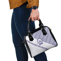 Tonga Queen Salote College Shoulder Handbag 100 Years Anniversary White Color