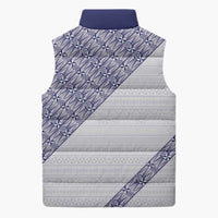 Tonga Queen Salote College Sleeveless Puffer Jacket 100 Years Anniversary White Color